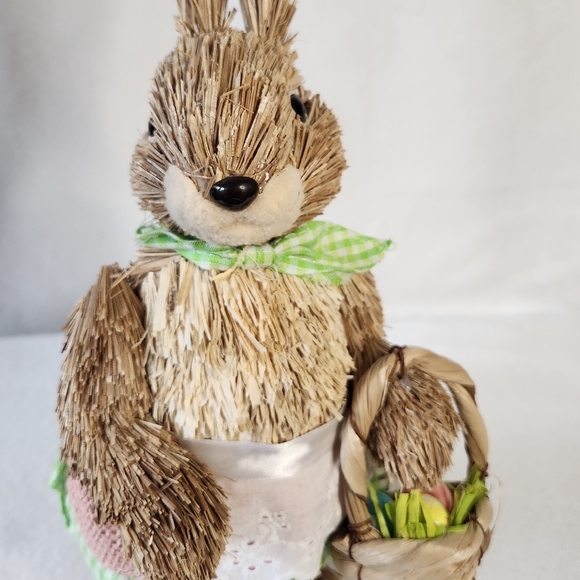 Hobby Lobby Textured Brown Easter Bunny Natural Decor - Picture 7 of 11